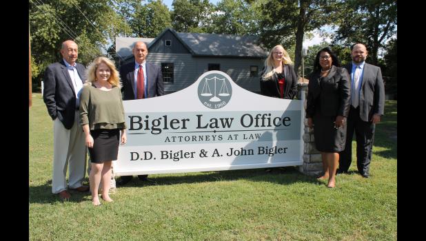 From left are the Hon. D.D. Bigler, Ursula Rakes, John Bigler, Arryn Carson, Lynne Chambers and Adam Loos. From left are the Hon. D.D. Bigler, Ursula Rakes, John Bigler, Arryn Carson, Lynne Chambers and Adam Loos.